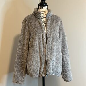 Fuzzy zip up